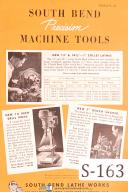 Southbend-South Bend Lathe Works, Precision Machine Tools and Accessories Manual Year 1949-Information-Reference-01